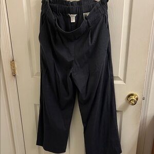 H&M Women's Black Wide-Leg Pants